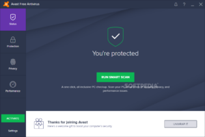 Avast Free Antivirus – The Most Attractive User-Interface