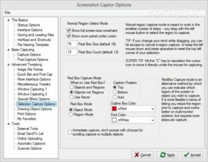 Screenshot Captor – Advanced Graphic Screen Capture Application