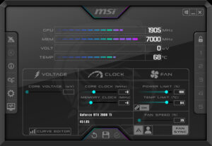  MSI Afterburner