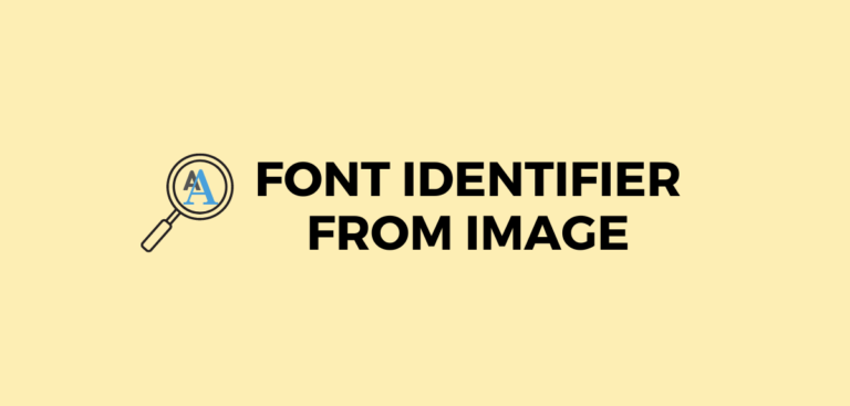 font identifier from image