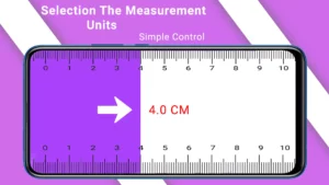 Ruler App – Measure Lengths in Inches + Centimeters