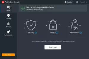 Avira Free Antivirus – Best Lightweight Antivirus For Novice Users