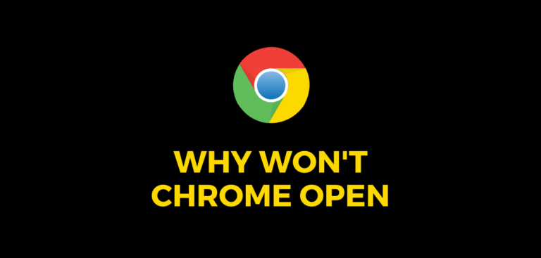 why won't chrome open?