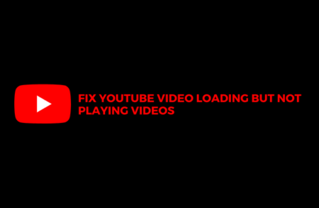 youtube video loading but not playing