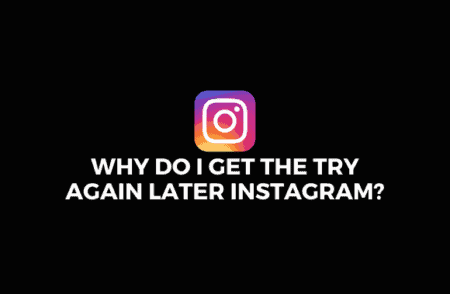 try again later instagram