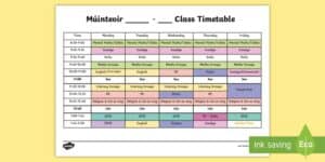 Class Timetable