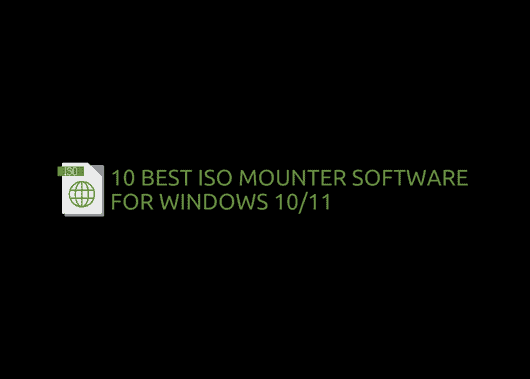 best iso mounter software