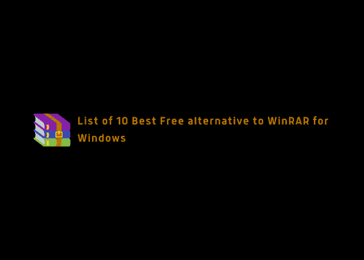 alternative to winrar