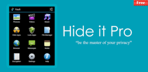Hide Photos, Video-Hide it Pro