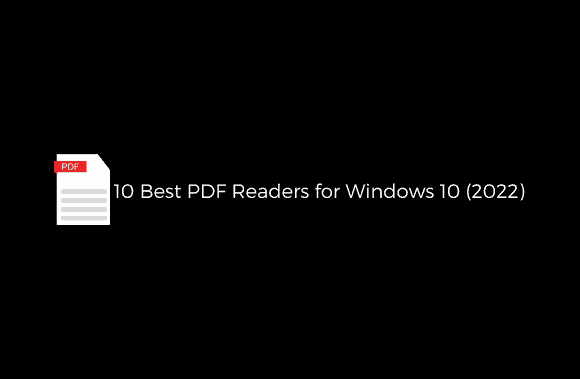 pdf readers for windows 10