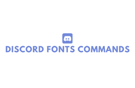 Discord fonts commands