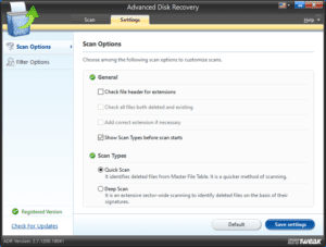 Advanced Disk Recovery