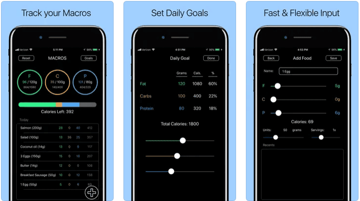 Macro Tracking Apps