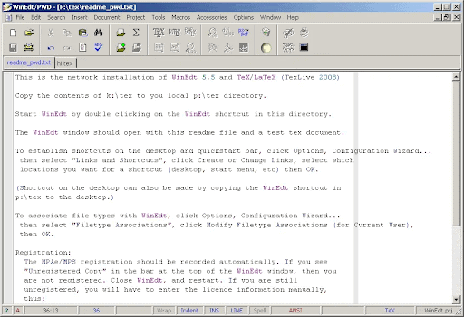 LaTeX Editors